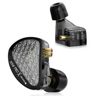 KZ Acoustics AS16 PRO X без микрофона (черный)