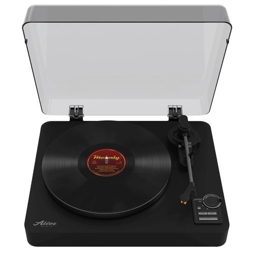 Виниловый проигрыватель Alive Audio Magna (черный)