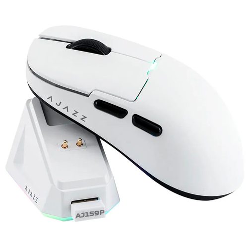 Игровая мышка Ajazz AJ159 APEX (белый)