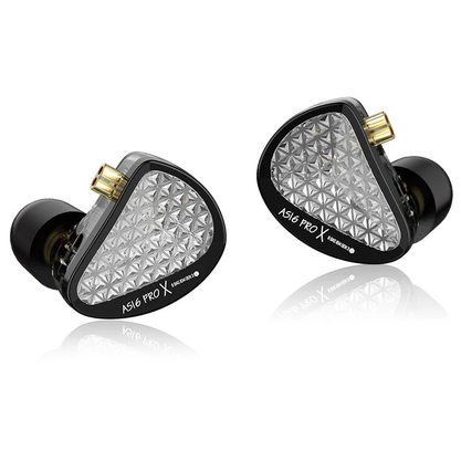 Наушники KZ Acoustics AS16 PRO X без микрофона (черный)