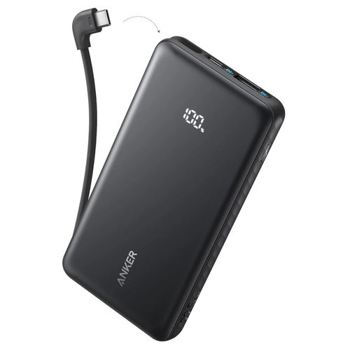 Портативное зарядное устройство (Powerbank) Anker Zolo 10k 22.5W Fast Charging USB-C A110D (черный)