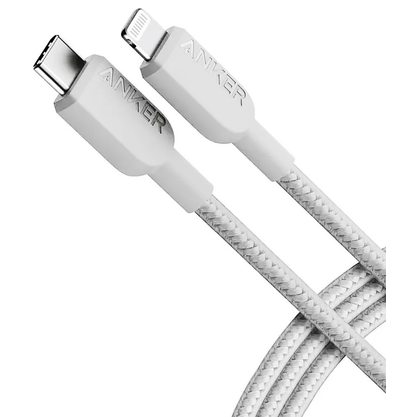 Anker 310 USB-C to Lightning (6 ft) A81A6 (белый)