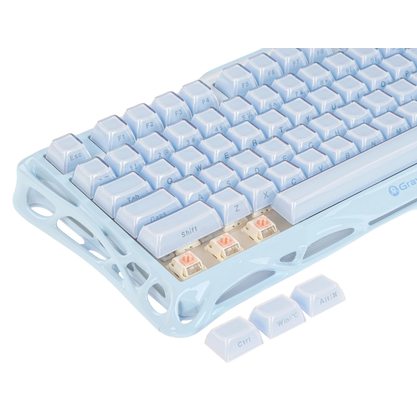 Игровая клавиатура Gravastar Mercury K1 Ice Blue