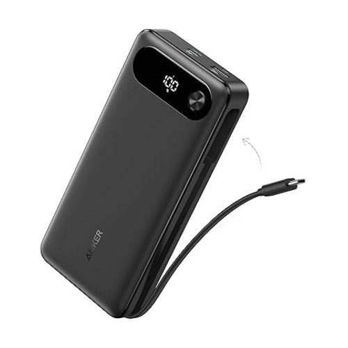 Портативное зарядное устройство (Powerbank) Anker Power Bank 20K 87W USB-C A1383 (черный)