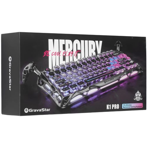 Игровая клавиатура Gravastar Mercury K1 Pro Cyberpunk Special Edition