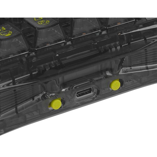 Игровая клавиатура Gravastar Mercury K1 Lite Transparent Black