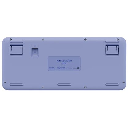 Игровая клавиатура Logitech Alto Keys K75M (белый/голубой)