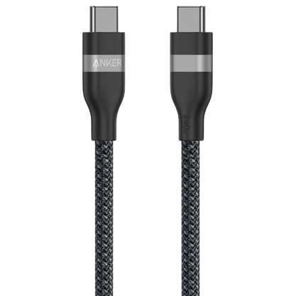 Кабель Anker USB Type-C - USB Type-C Cable A82E2 0.9 м (черный)