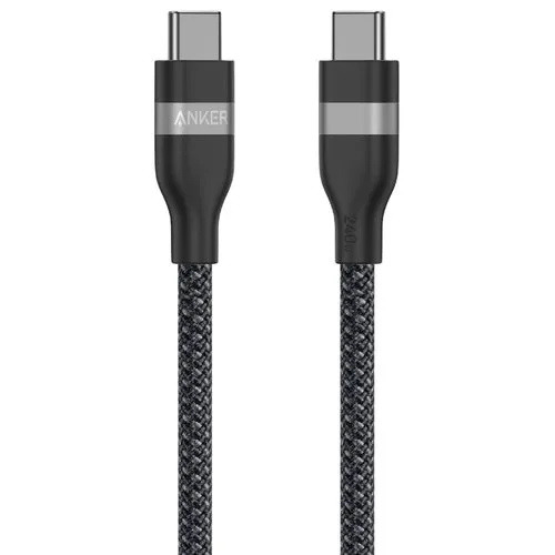 Кабель Anker USB Type-C - USB Type-C Cable A82E2 1.8 м (черный)