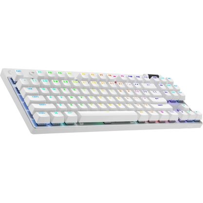 Игровая клавиатура Logitech G Pro X TKL GX Brown Taktile 920-012160 (белый)