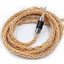 Кабель KZ Transparent Gold Silver and copper mixed (784 core) upgrade cable