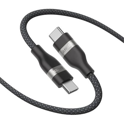 Кабель Anker USB Type-C - USB Type-C Cable A82E2 0.9 м (черный)