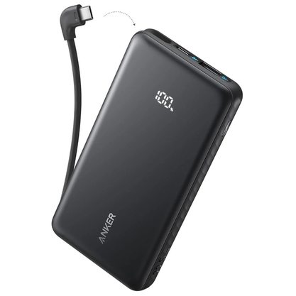 Портативное зарядное устройство (Powerbank) Anker Zolo 20k 22.5W Fast Charging USB-C A110E (черный)