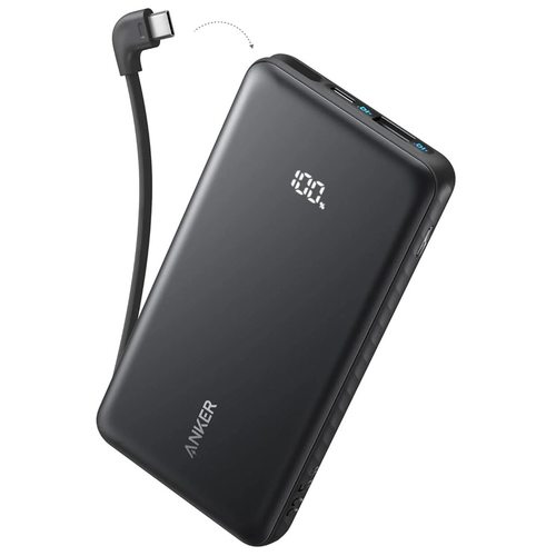 Портативное зарядное устройство (Powerbank) Anker Zolo 20k 22.5W Fast Charging USB-C A110E (черный)