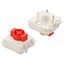 Игровая клавиатура Nuphy AIR75 V3 Nova White Red Nano Switch (RU)
