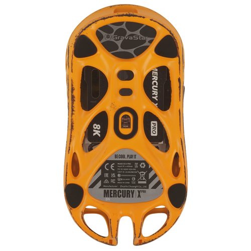Игровая мышка Gravastar Mercury X Pro Special Edition Battle Worn-Yellow