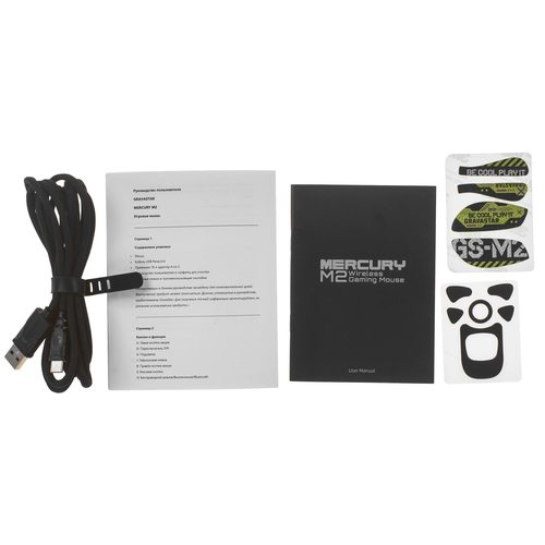 Игровая мышка Gravastar M2 Transparent Black