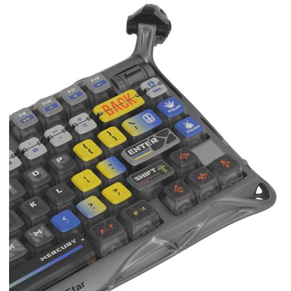 Игровая клавиатура Gravastar Mercury K1 Pro Interstellar Silver