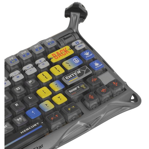 Игровая клавиатура Gravastar Mercury K1 Pro Interstellar Silver