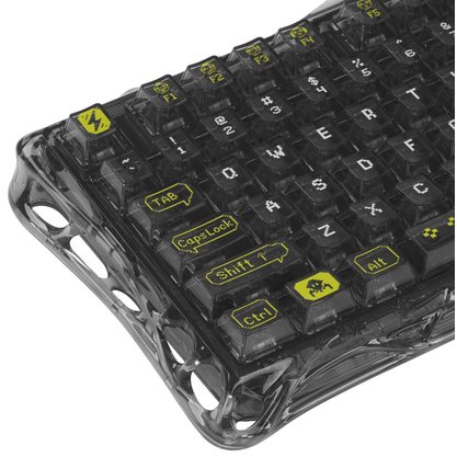 Игровая клавиатура Gravastar Mercury K1 Lite Transparent Black