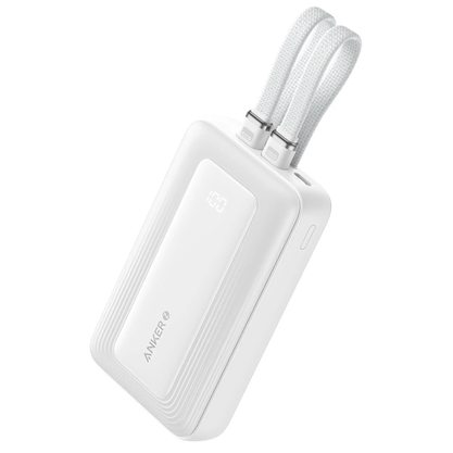 Портативное зарядное устройство (Powerbank) Anker Zolo 10K 30W USB-C Lightning A1680 (белый)