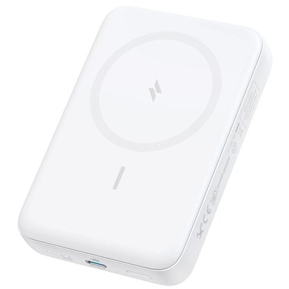 Портативное зарядное устройство (Powerbank) Anker Zolo 10K 30W Magnetic A1684 (белый)