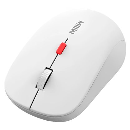 Мышка офисная Xiaomi MIIW Wireless Bluethooth Dual Mode Mouse MW23M22 (белый)