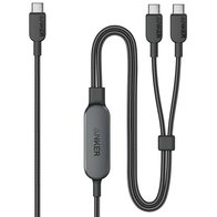 Anker 140W 2-in-1 USB-C to USB-C A8895 (180 см) (черный)