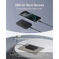 Anker MagGo Ultra-Slim 10000mAh Qi2 Certified 15W (A1664) (белый)