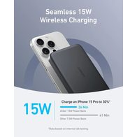 Anker MagGo Ultra-Slim 10000mAh Qi2 Certified 15W (A1664) (белый)