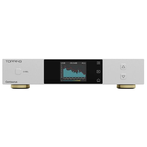 Портативный усилитель и ЦАП Topping Centaurus (серебристый)