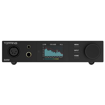 Портативный усилитель и ЦАП Topping DX5 II (черный) EN