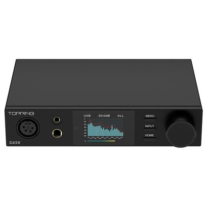 Портативный усилитель и ЦАП Topping DX5 II (черный) EN