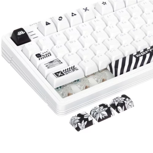 Игровая клавиатура Dark Project KD87A g3ms Moonstone (DP-KD-87A-000102-GMS) (белый)