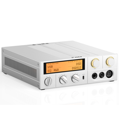 Портативный усилитель и ЦАП FiiO K17 (серебристый)