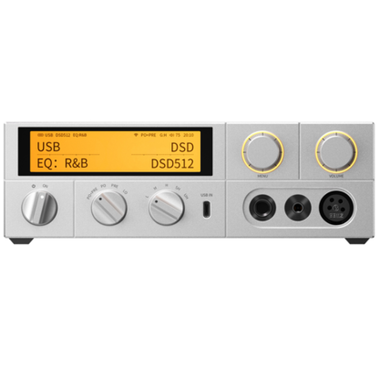 Портативный усилитель и ЦАП FiiO K17 (серебристый)