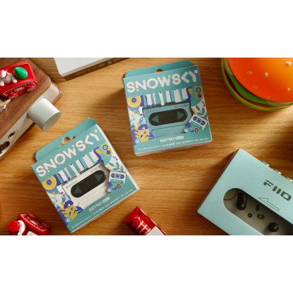 Портативный усилитель и ЦАП FiiO Snowsky RETRO NANO (голубой)