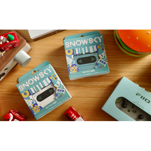 Портативный усилитель и ЦАП FiiO Snowsky RETRO NANO (голубой)