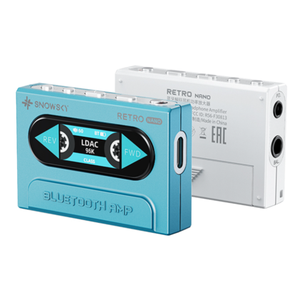Портативный усилитель и ЦАП FiiO Snowsky RETRO NANO (голубой)