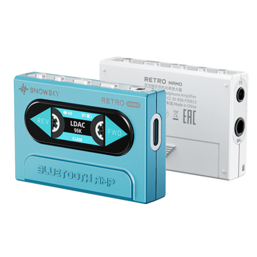 Портативный усилитель и ЦАП FiiO Snowsky RETRO NANO (голубой)