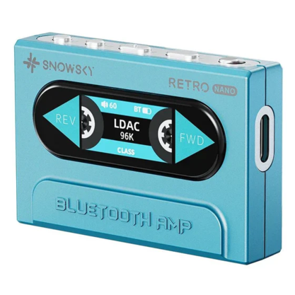 Портативный усилитель и ЦАП FiiO Snowsky RETRO NANO (голубой)
