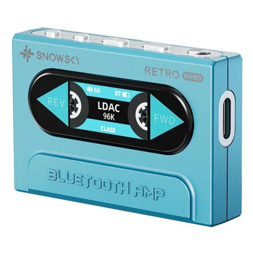 Портативный усилитель и ЦАП FiiO Snowsky RETRO NANO (голубой)