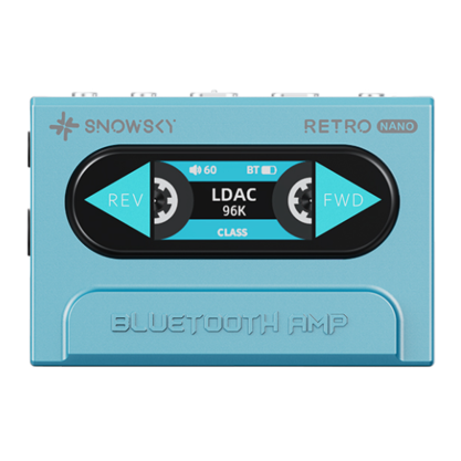 Портативный усилитель и ЦАП FiiO Snowsky RETRO NANO (голубой)