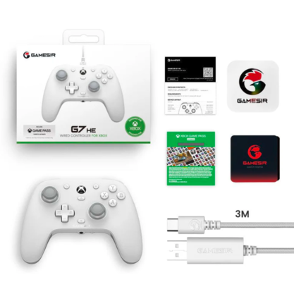 Геймпад (джойстик) GameSir G7 HE (белый)
