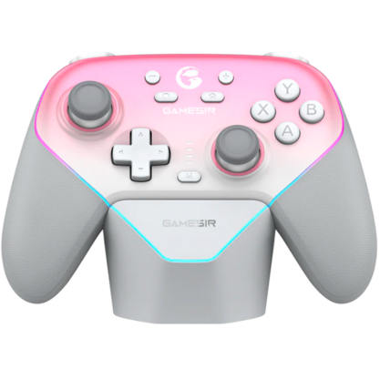 Геймпад (джойстик) GameSir T4n Pro (бело-розовый)