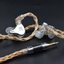 Кабель KZ Transparent Gold Silver and copper mixed (784 core) upgrade cable