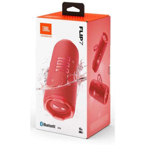 Беспроводная колонка JBL Flip 7 (красный)