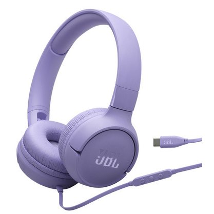 Наушники JBL T520C (фиолетовый)