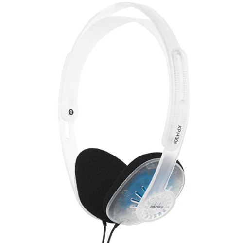 Наушники KOSS KPH30i (белый/прозрачный)