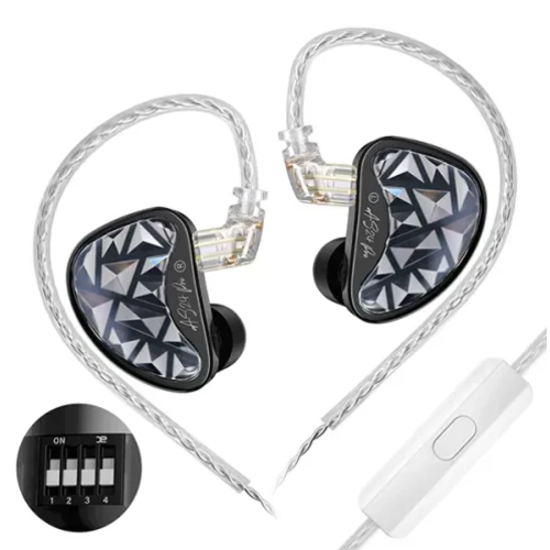 Наушники KZ Acoustics AS24 PRO Tunable (с микрофоном)